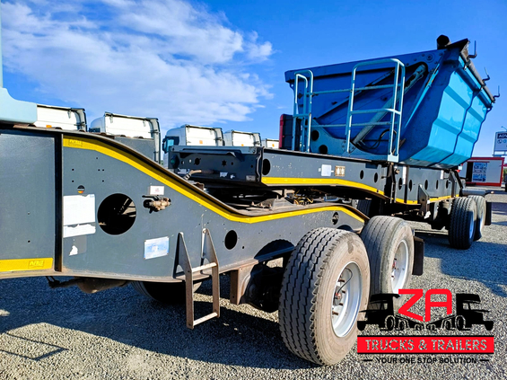 2021 AFRIT 18 CUBE SIDE TIPPER TRAILER #53383
